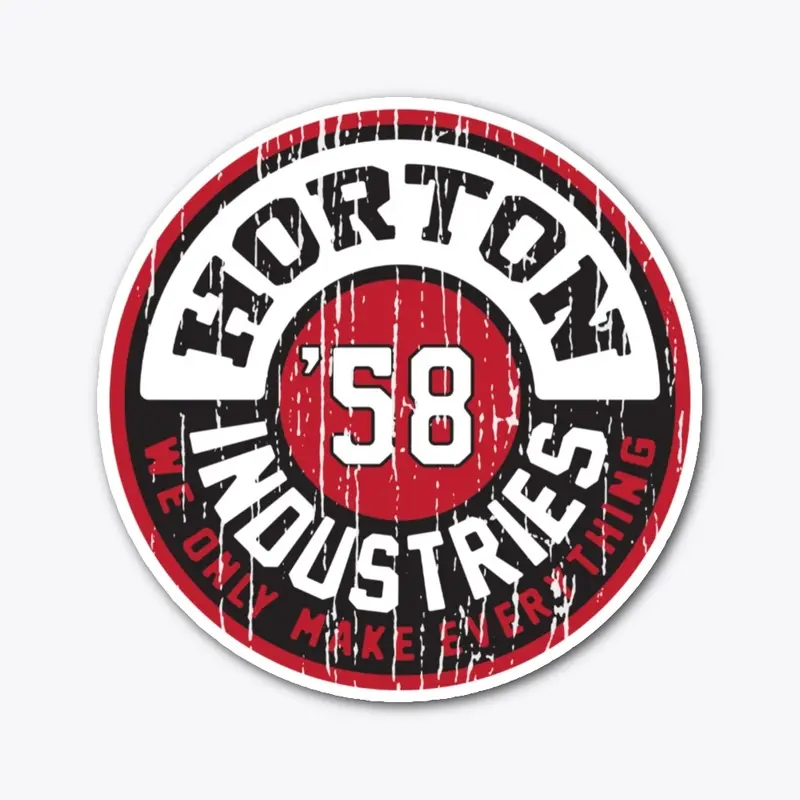 Horton Industries Circle Sticker